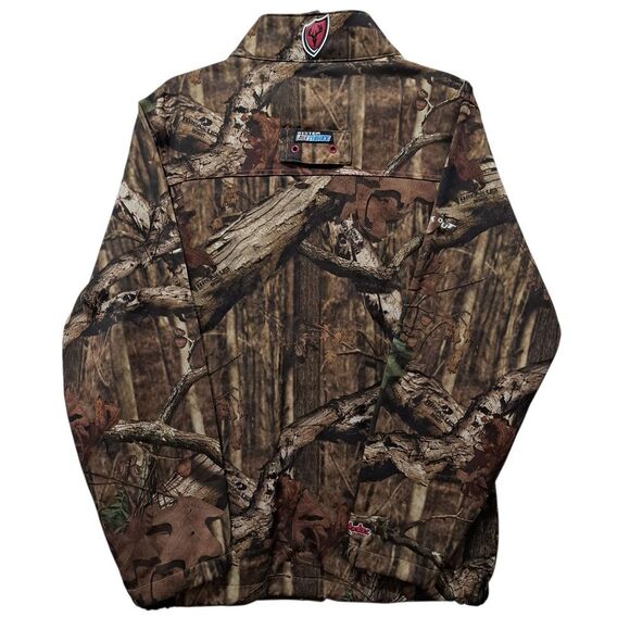 Scent Blocker Womens Knock Out Camo Hunting Zip-Up Real Tree Jacket Large Multi - Picture 3 of 17
